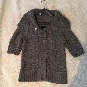 Cute and cozy button up sweater.